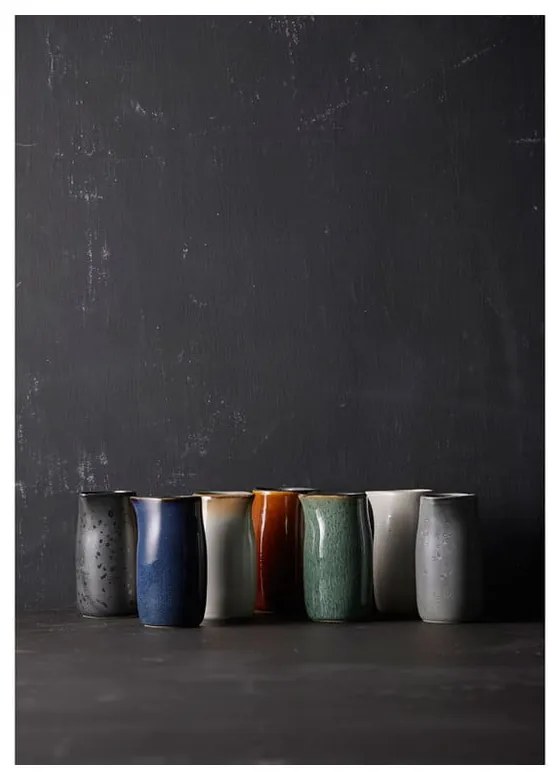 Zelená keramická kanvička na mlieko 200 ml Gastro Green/Black – Bitz