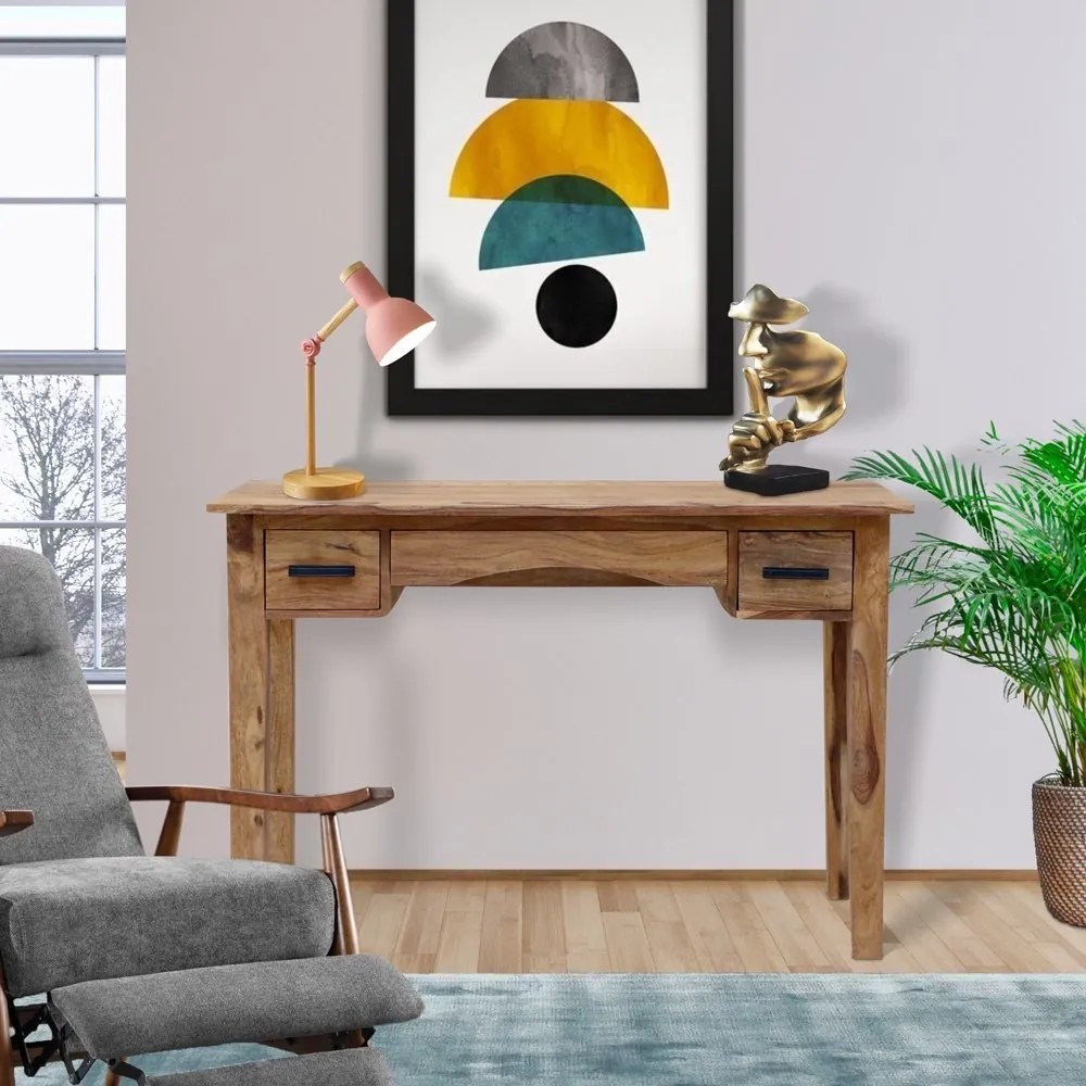furniture-nabytek.cz - Toaletný stolík drevený 110x76x40 z masívu palisander