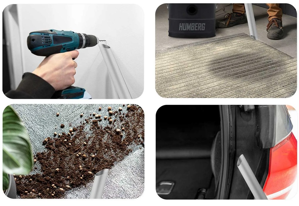 Humberg Vysávač popola z krbu 15L 1200W HM-404