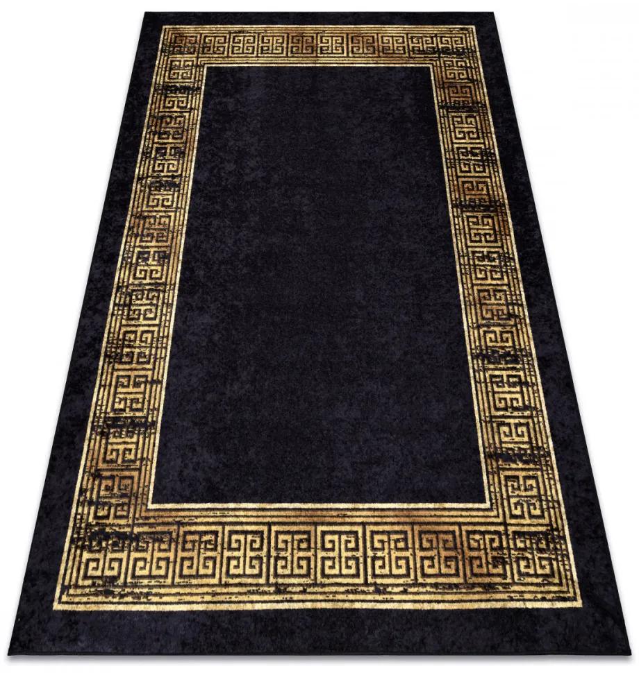 Kusový koberec Aelta čiernozlatý 140x190cm