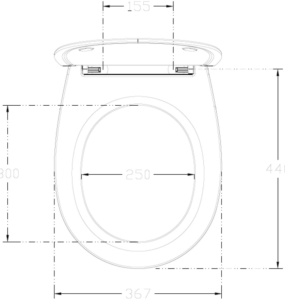 Isvea Isvea, KAIRO WC sedátko SLIM, Soft Close, Easy Take, biela, 40D10200I