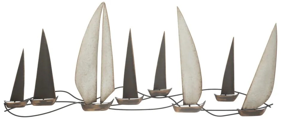Kovová nástenná dekorácia 119x51 cm Regata – Mauro Ferretti
