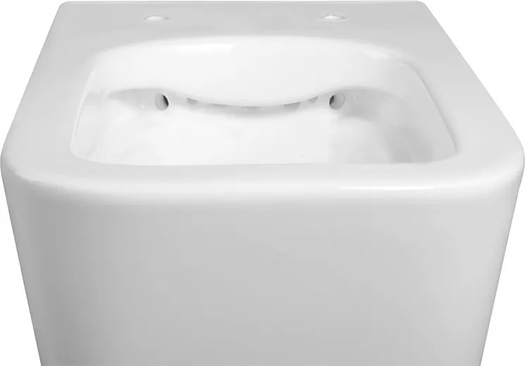 BPS-koupelny Závesná WC misa so SoftClose sedadlom HYD-4774, biela