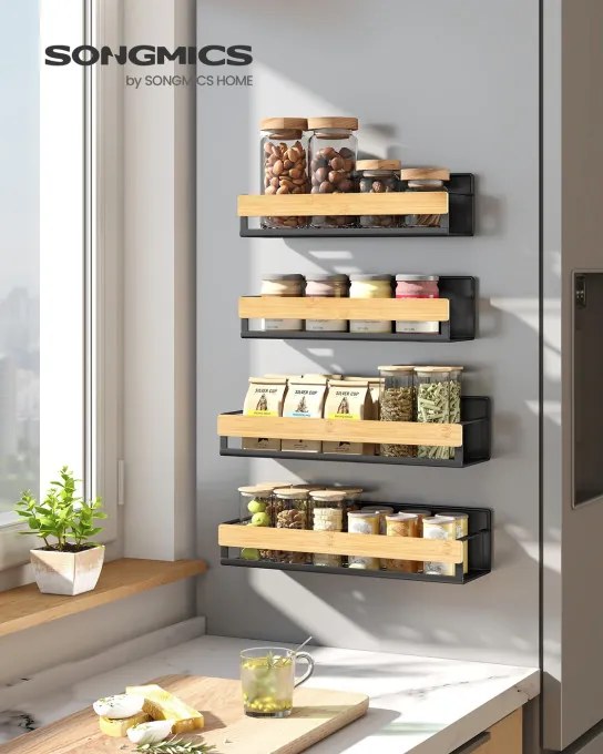 Sada kuchynských políc KCS062BH01 (4 ks)