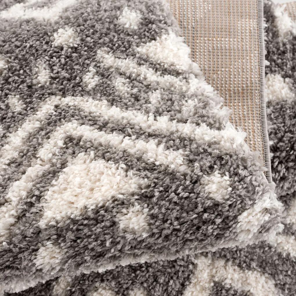 Dekorstudio Shaggy koberec s dlhým vlasom PULPY 541 sivý Rozmer koberca: 80x300cm