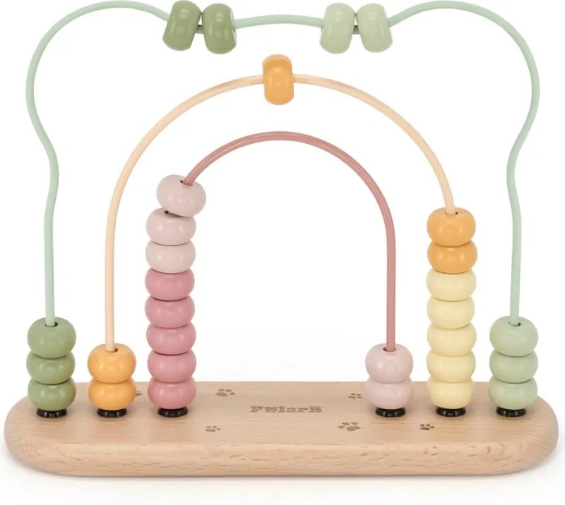 Moje prvé počítadlo s korálkami – drevené vzdelávacie počítadlo pre deti