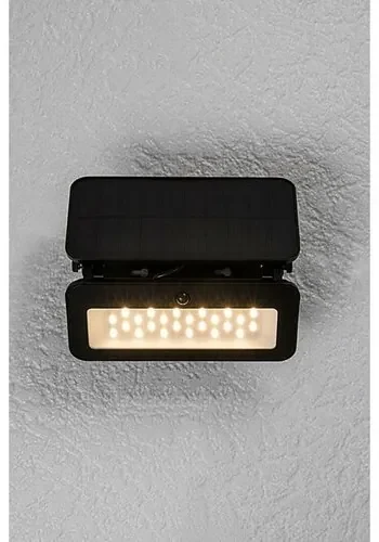 Rabalux 77160 vonkajšie nástenné solárne funkčné LED svietidlo Tarcal, 8W, IP65