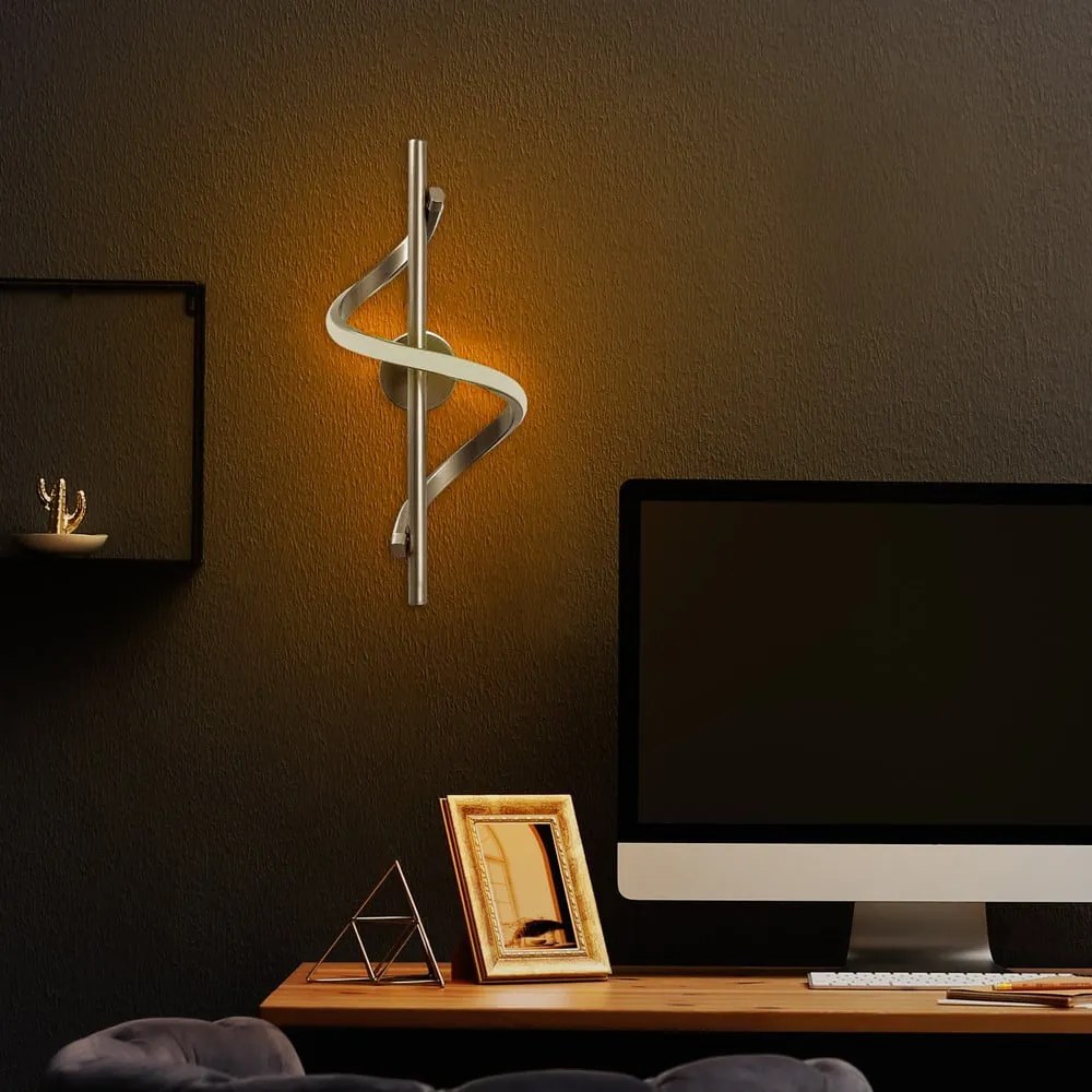 LED nástenné svietidlo v zlatej farbe ø 7 cm Likma – Opviq lights