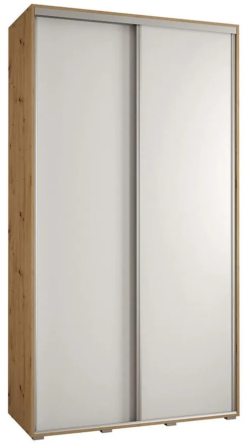 Skriňa 45 Canaris 1 140 artisan/biela/silver