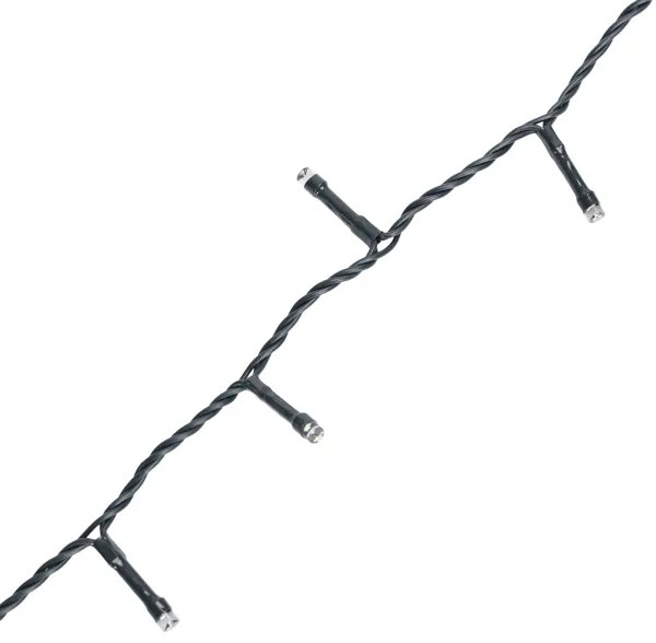 Aigostar - LED vonkajší vianočný svetelný reťazec 500xLED/8 funkcií 4xAA 25,3 m teplá biela