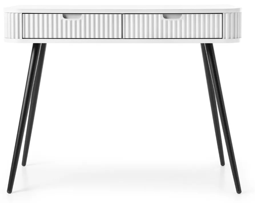 KONZOLA BELLISSA BIELA + ČIERNE NOHY