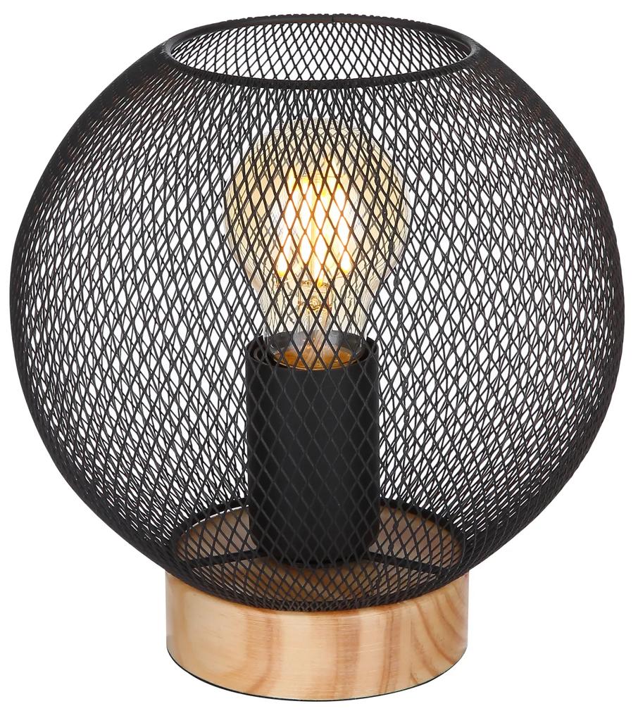 GLOBO Dizajnová stolná lampa PABLO, 1xE27, 40W