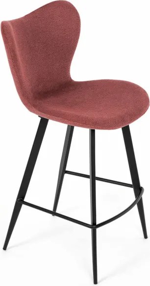 Barová stolička červená AUB-1068 RED2