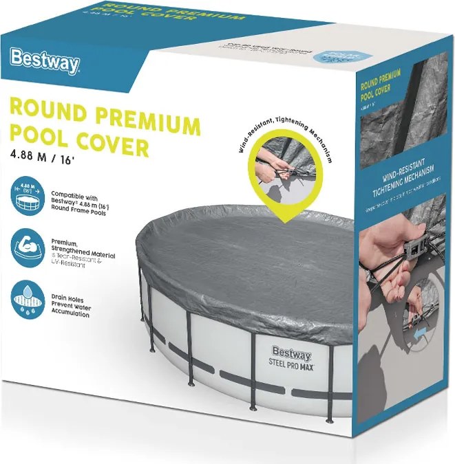 Plachta na bazén Bestway 488 cm PREMIUM LINE 58952