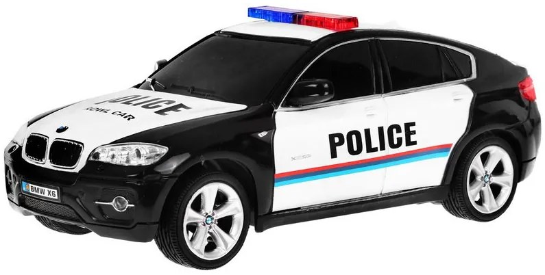 RAMIZ Policajné auto BMW X6 1:24 ZRC.866-2404P