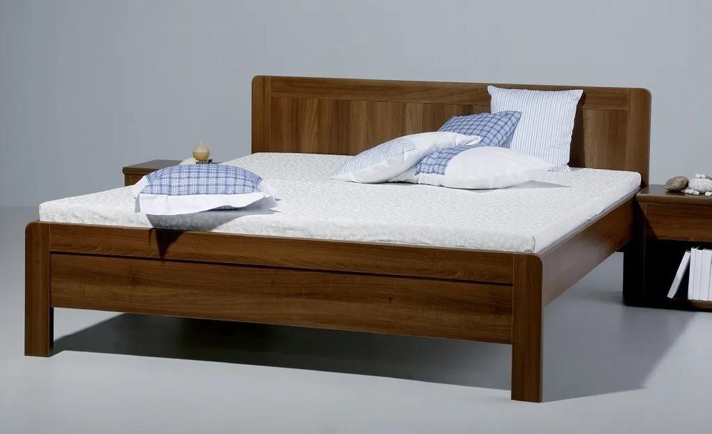 BMB KARLO FAMILY - masívna buková posteľ 200 x 210 cm, buk masív