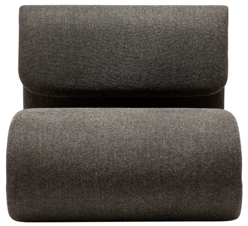 DUBNA ČALÚNENÉ LOUNGE KRESLO pebble grey