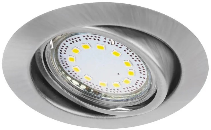 Rabalux LED zápustné bodové svietidlo Lite 3x3W | 240lm | 3000K - set 3 ks, saténový chróm, 1166