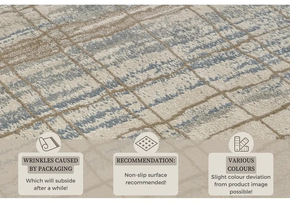 Béžový behúň 80x200 cm Terrain – Hanse Home