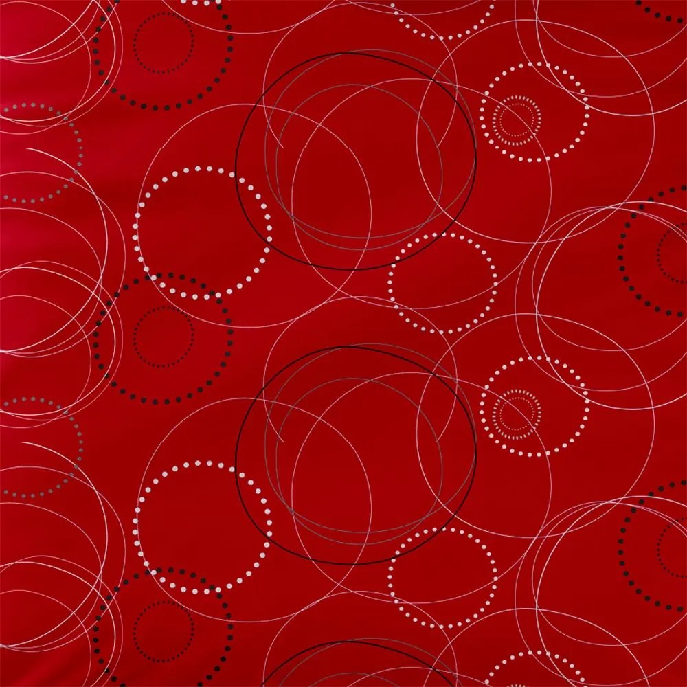 Obliečky z Renforcé bavlny CHARA červené Rozmer obliečky: 2 ks 80 x 80 cm | 200 x 200 cm