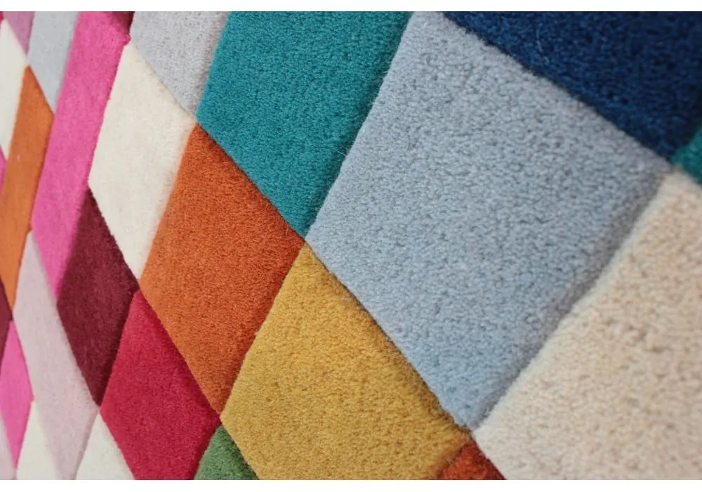 Farebný koberec z vlny Flair Rugs Lucea, 120 × 170 cm