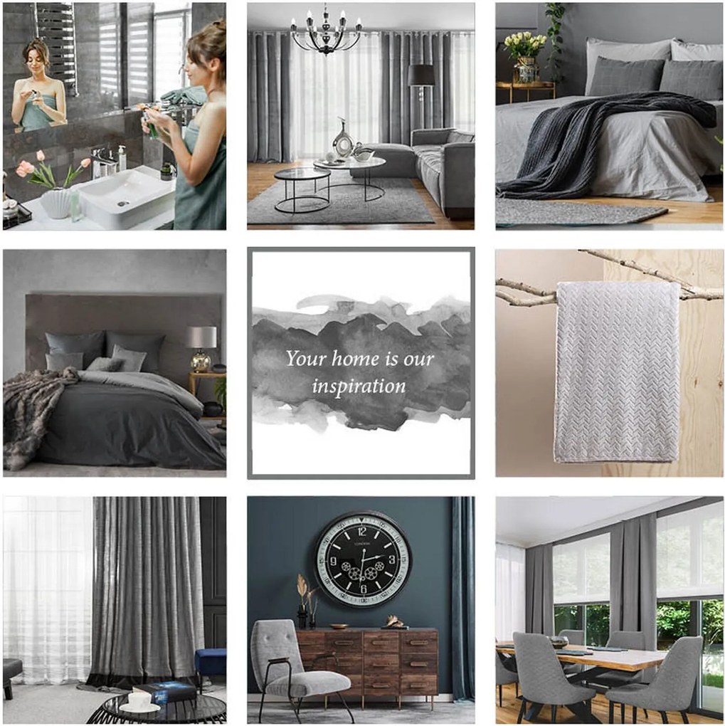 ZATEMŇOVACÍ ZÁVES NA KRÚŽKOCH LIDIA 140X250 CM STRIEBORNÁ