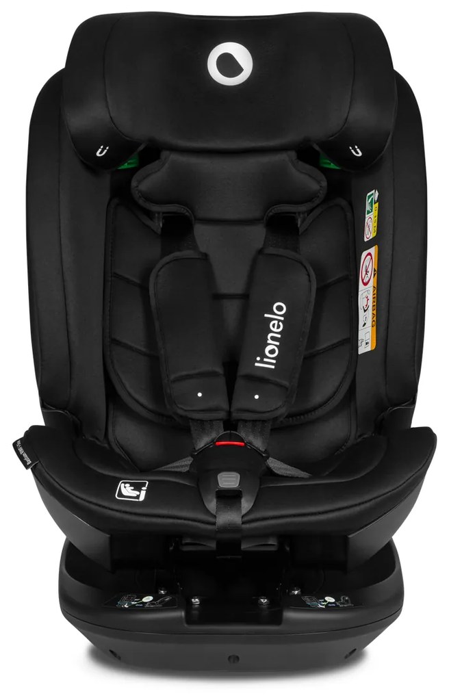 Autosedačka Lionelo Bastiaan RWF i-size 40-150 cm 0-36 KG Farba: Black Carbon