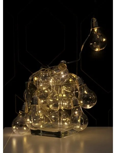 LED Dekoračná reťaz SMOLDER 5,3 m 20xLED/2,7W/230V