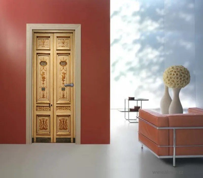 Xdecor Zámocké dvere - Živá dekorácia na dvere