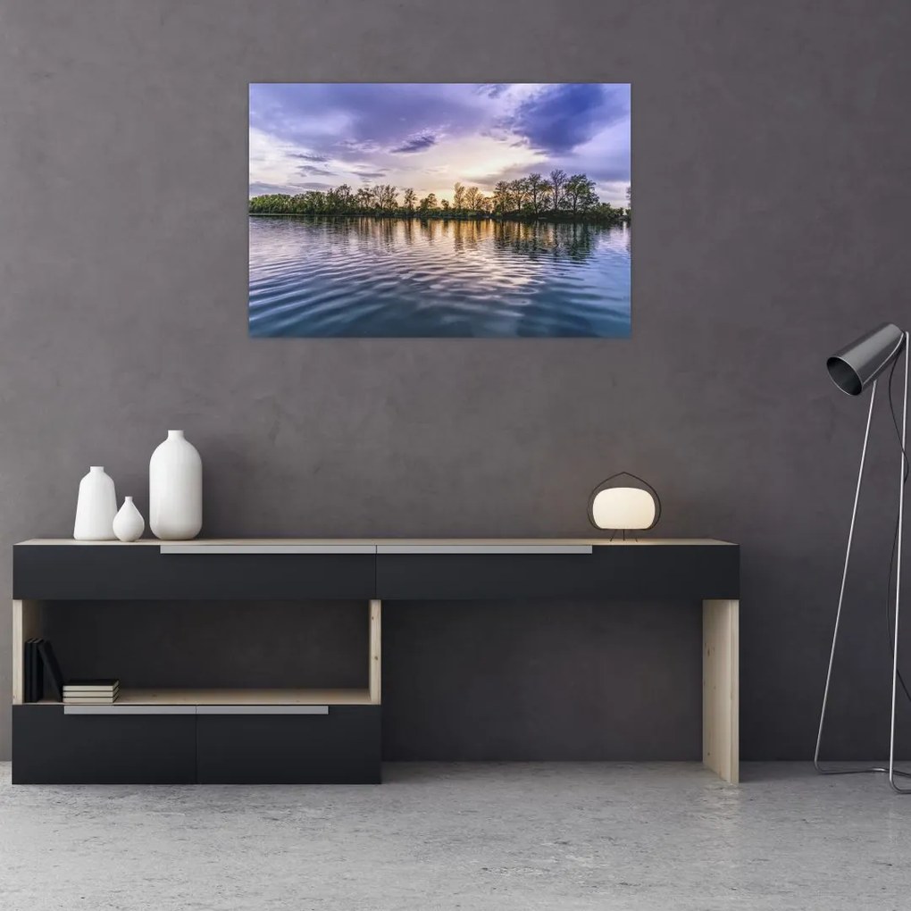 Obraz jazera (90x60 cm)