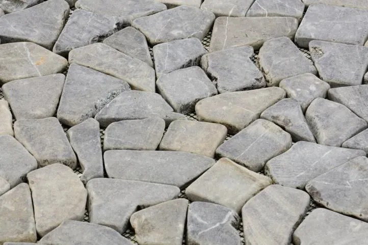 Divero mramorová mozaika Garth (D00622) 50 x 50 cm sivá 1 m²