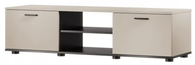 TV stolík 140 Boho B4, Farby: kašmír / kašmír + čierna