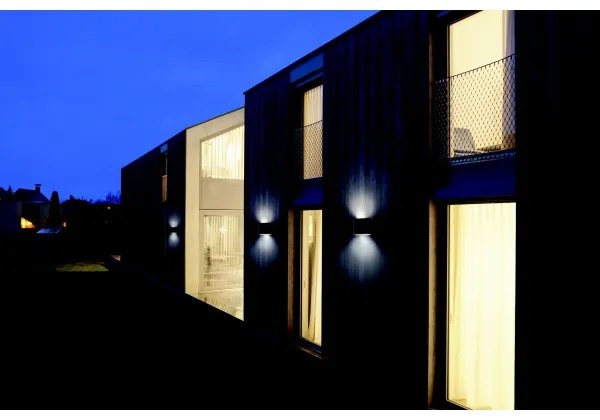 Zambelis E239 - LED Vonkajšie nástenné svietidlo 2xLED/6W/230V IP65 antracit