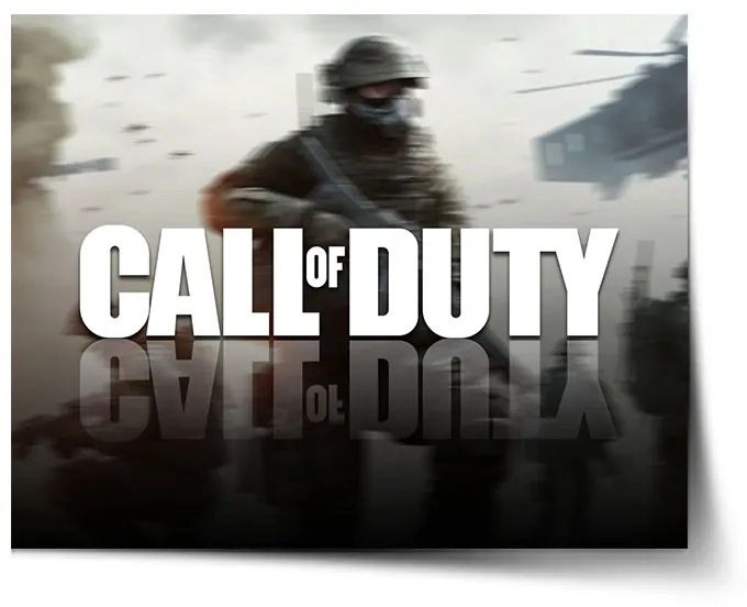 Sablio Plagát Call of Duty Vrtuľník - 90x60 cm