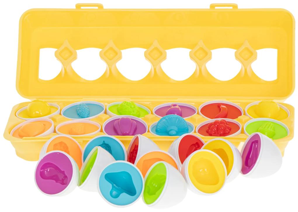 IKO Vzdelávacie puzzle – farebné vajíčka