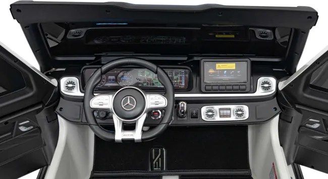 Elektrické autíčko Mercedes Benz G63 AMG XXL biele