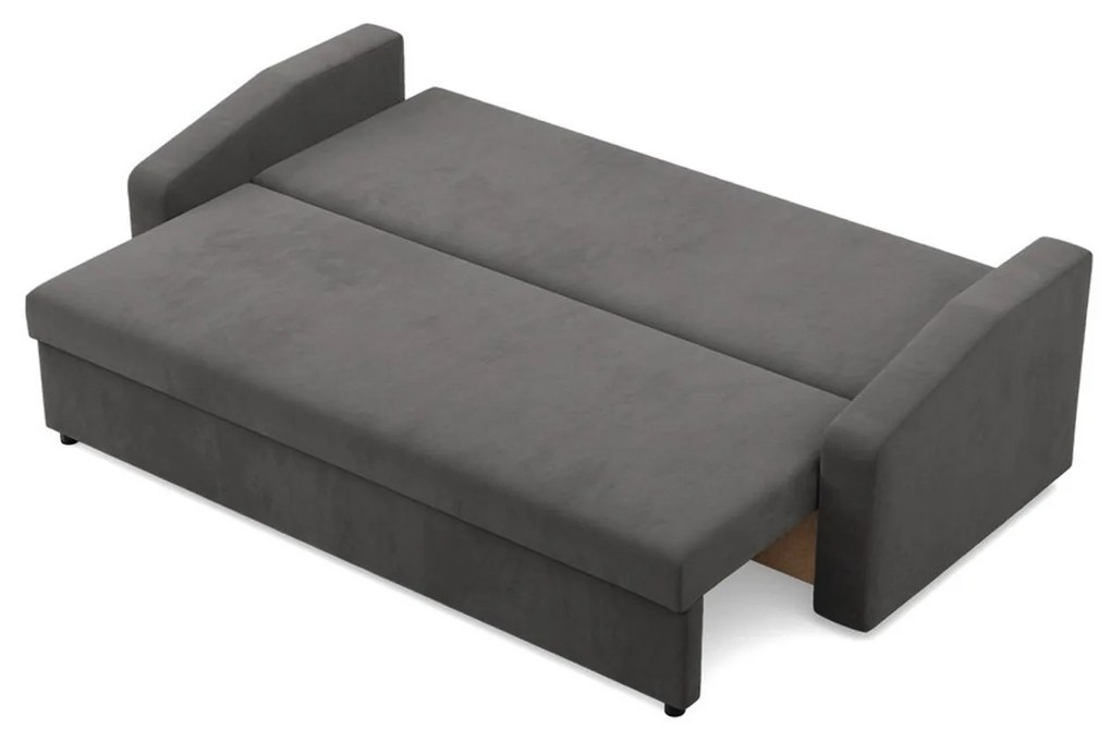 Veľká rozkladacia pohovka NEO - skosený bok - model 2 Sivá