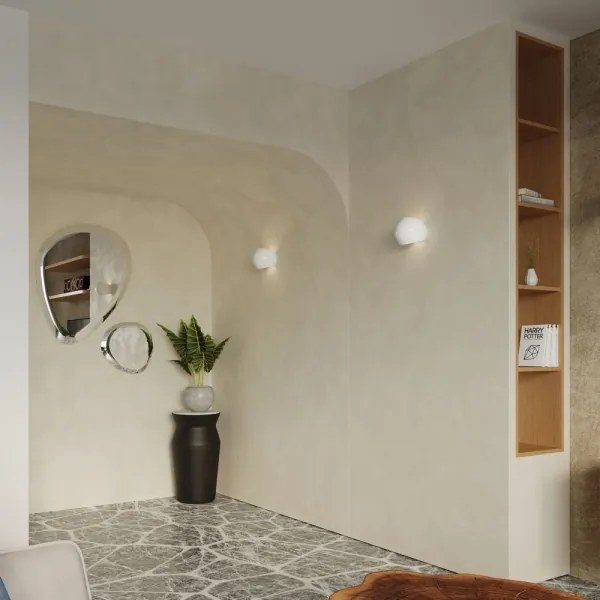 Sollux SL.1026 - Nástenné svietidlo GLOBE 1xE27/60W/230V lesklá biela