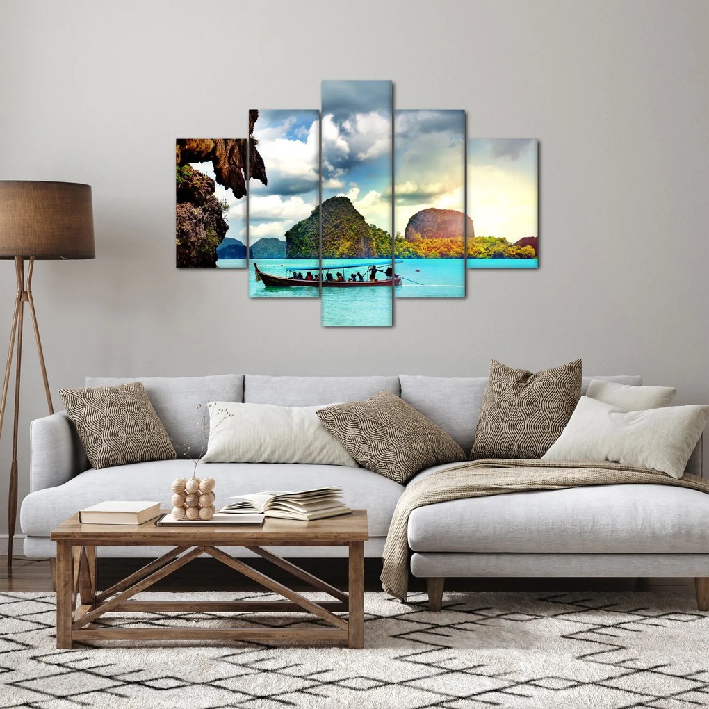 Obraz - Zátoka Phang Nga (150x105 cm)