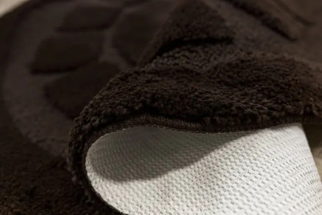 Kúpeľňový koberček Ocean Wenge kruh