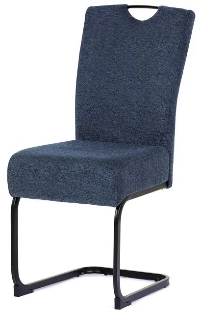 Autronic BONTEC Jedálenská stolička, modrá, látka, DCL-E2008 BLUE2 Farba: Béžová