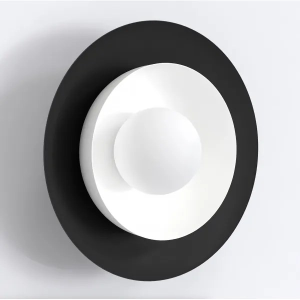 Nástenné svietidlo POPPI 1xG9/8W/230V čierna/biela