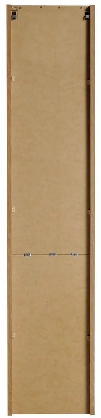 Koupelnová sestava Nova Oak II s deskou a skříňkami 80 cm dub evoke/bílá