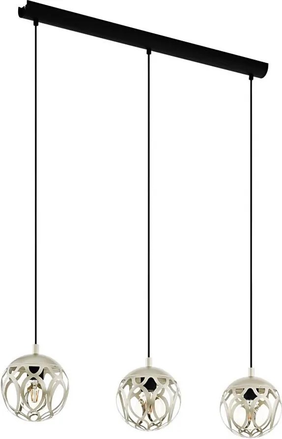Eglo 99072 - Luster na lanku MIRTAZZA 3xE27/60W/230V