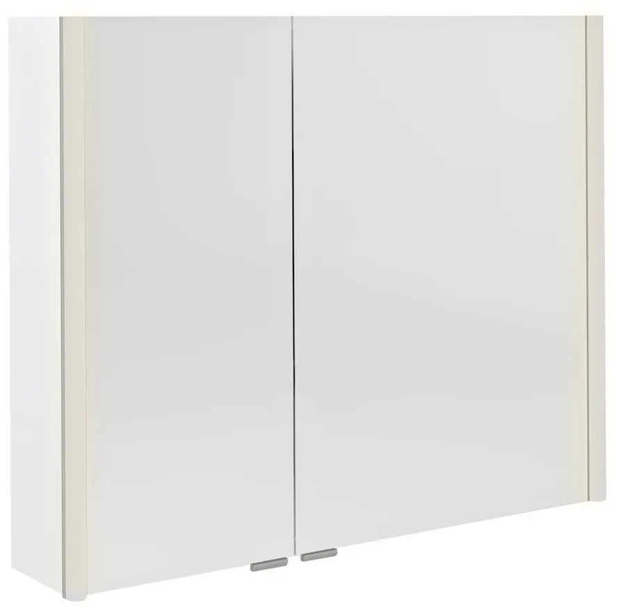 Sapho Sapho, ALIX galérka s LED osvetlením 86x70x17,5cm, biela, AX186-0030