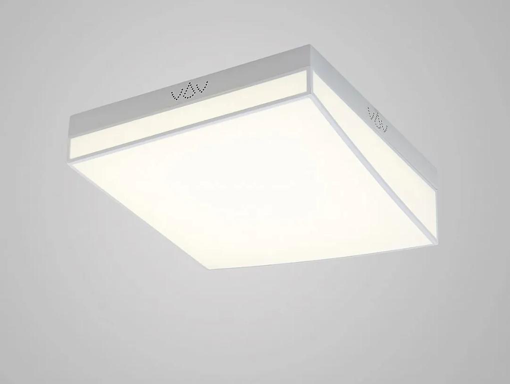 Immax 08237L LED stropné/nástenné svietidlo MERCURY 10 skosený štvorec s diaľkovým ovládaním