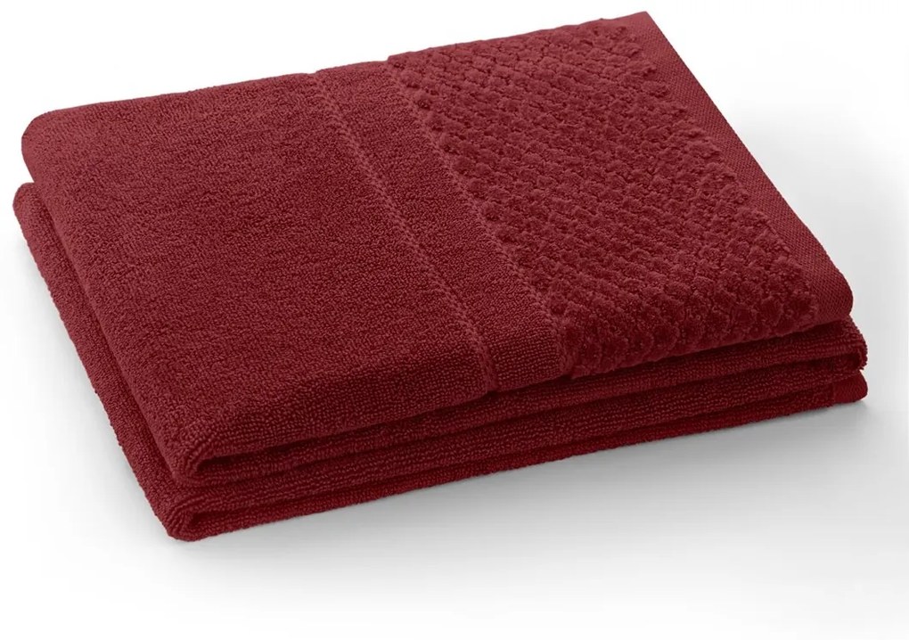 Uterák RUBRUM klasický štýl 30x50 cm vínový