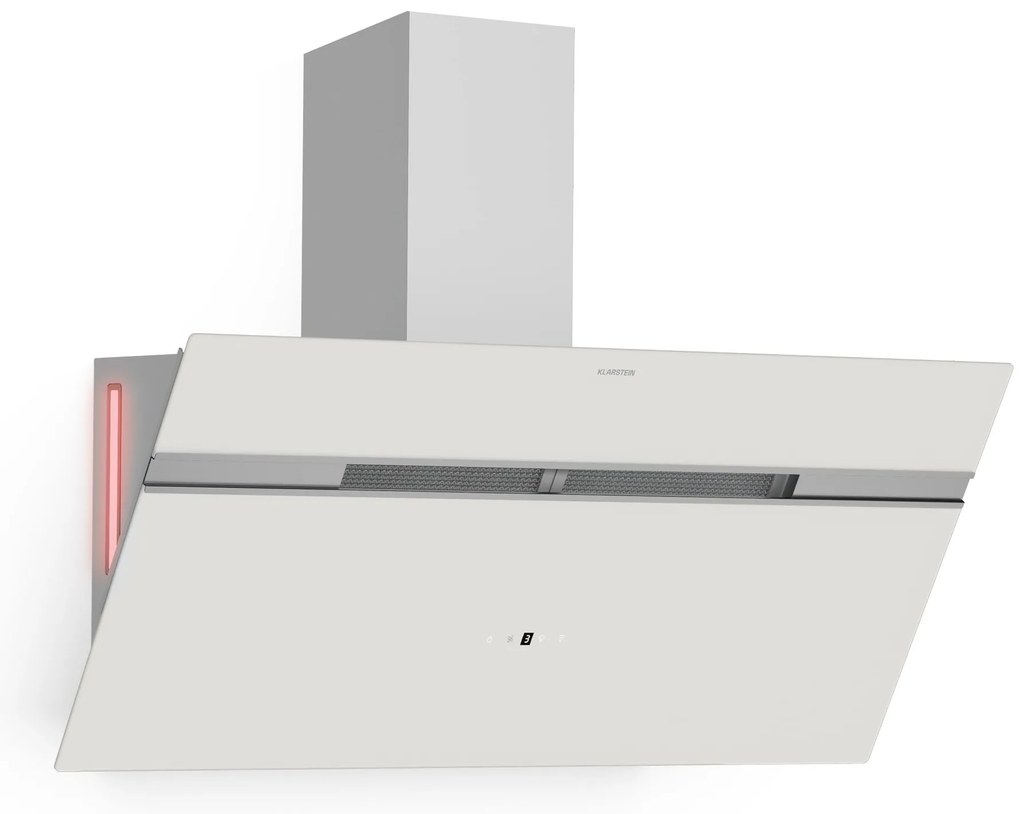 Klarstein Alina digestor, 90 cm, Smart, 615 m³/h, Tichý, EEK A