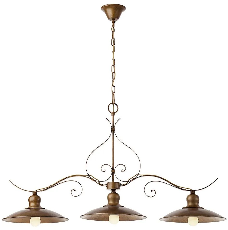 INCANTI 02-759 - Luster na reťazi LENA 3xE27/42W/230V