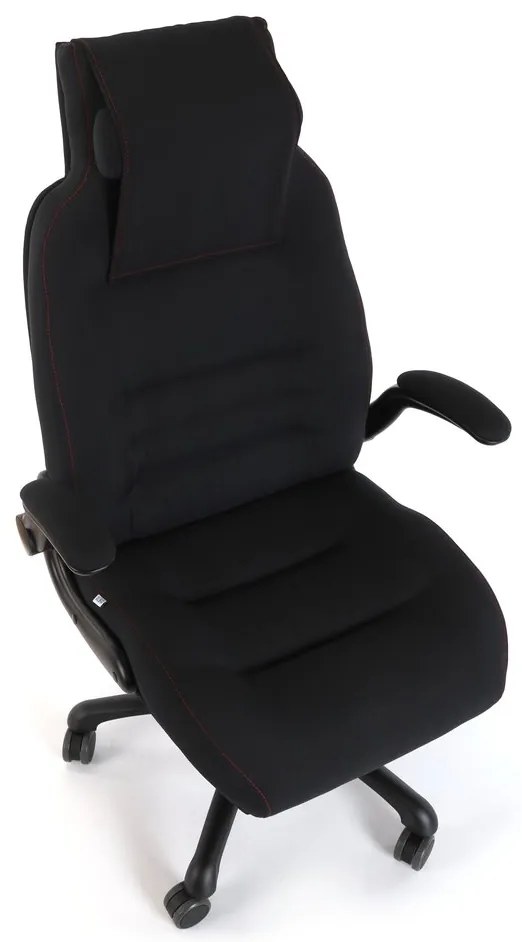 Záťažová stolička Robusto, čierna